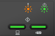 Machine Error LED indication