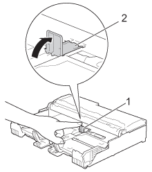 Adjust the paper tray