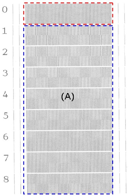 Center pattern check sheet