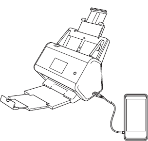 connect machine to mobile device