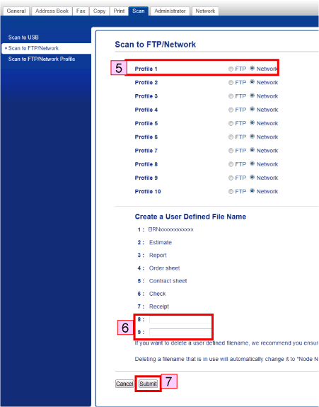 mf network scanner selector download