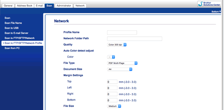 Scan to Network