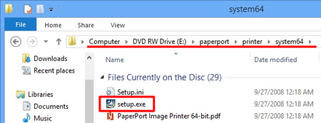 Install Paperport 11se Onto Windows 8 Brother