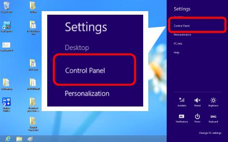 Klik Kontrolpanel.