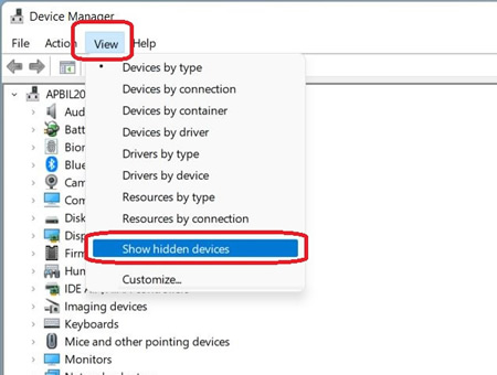 Check The Kind Of Scanner Driver Installed By Connecting The USB.