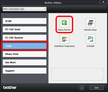 Valitse Status Monitor