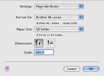 use a different printer driver for printer mac