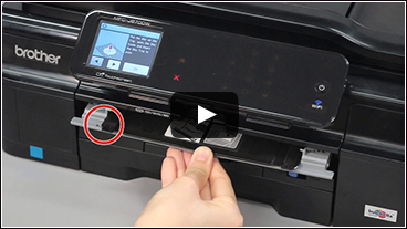 Video) Print a disc label or photo onto a printable disc. | Brother