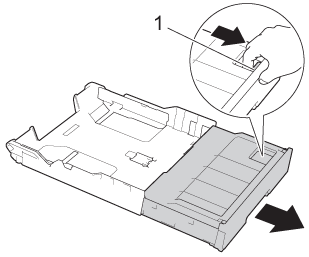 Adjust the tray length