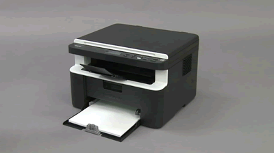 Close the top cover. Close the top cover.