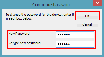 Configure Password