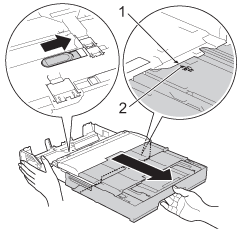 Extend paper tray #1