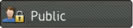 Symbol für öffentlichen Modus