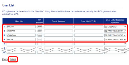 register individual user