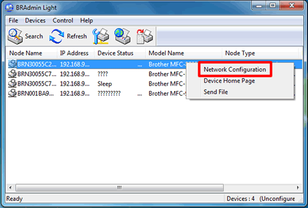 Network Configuration