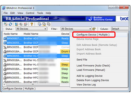 BRAdmin Professional BRAdmin Professional