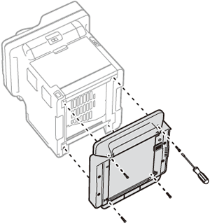 Attach brackets