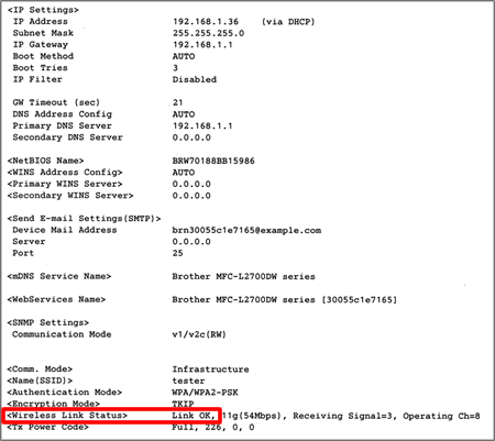 where to find printer access code for mac address