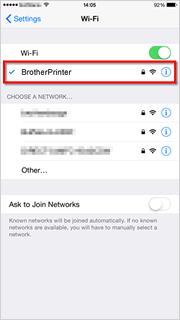 Set up a Brother machine and your mobile device on a wireless network |  Brother
