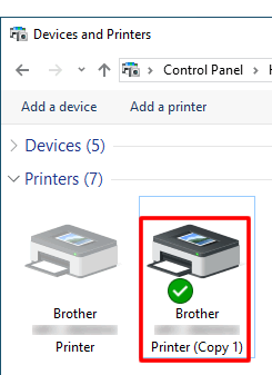 Default Printer