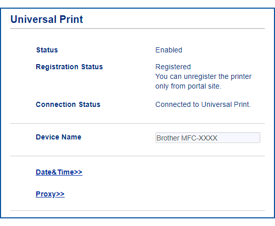 Marque el estado de registro