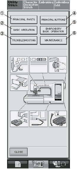 the first screen displayed