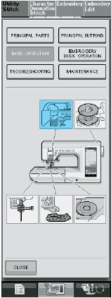 screen for upper threading 