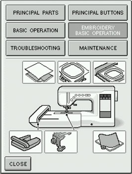 Basic Embroidering Operations