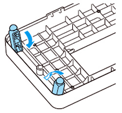 Store the two legs in their original positions.