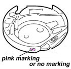 pink marking or no marking