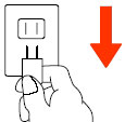Remove the power plug