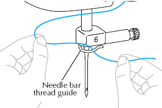 needle bar thread guide