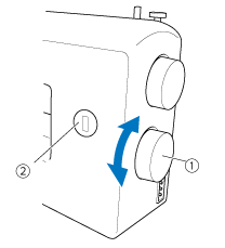 Turn the pattern selection dial in either direction to select