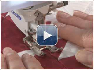 Brother Walking Foot for Quilting and Sewing Multiple Layers, SA107