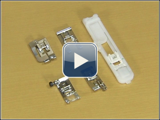 Replacing the presser foot