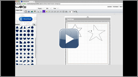 Editting-the-patterns-using-Path-or-Freehand-Paths-tool-with-ScanNCutCanvas