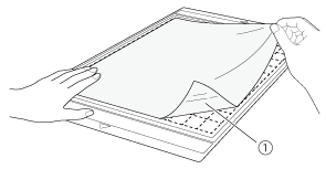 布用粘着サポートシート