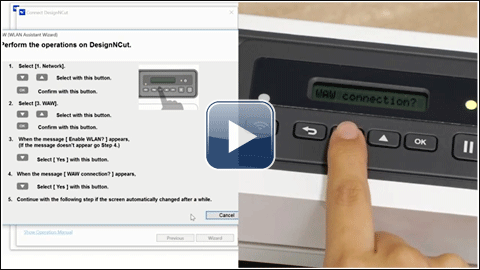 How to set up the wireless connection using WLAN Assistant Wizard. How to set up the wireless connection using WLAN Assistant Wizard.