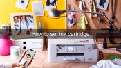 How to set ink cartridge