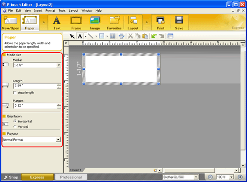 How do I create an Address Label? (P-touch Editor 5.x for Windows) | Brother