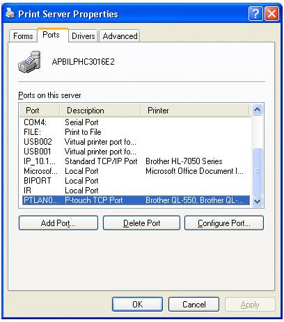 How can I check the IP address for the PS-9000 ? (Only available for  PS-9000 Utility Ver1.2.0) | Brother