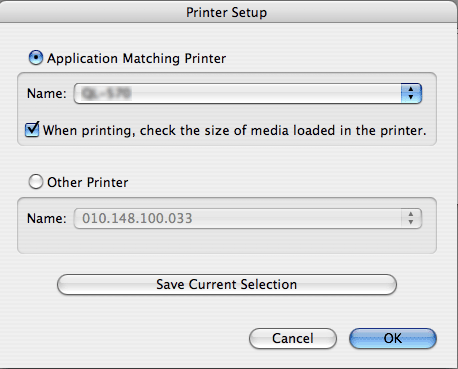 Printer List