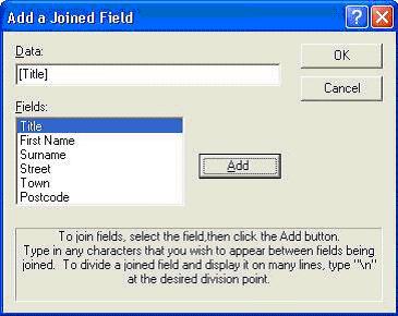 Add a Joined Field