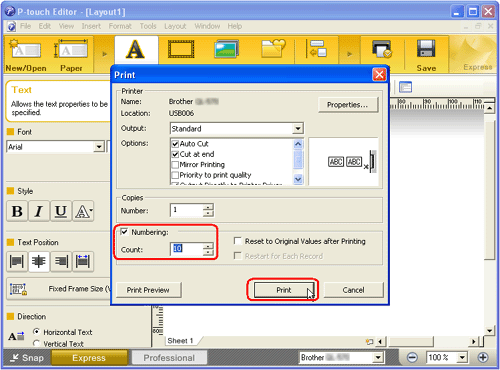 P-touch editor 5.0 printer Drivers for Windows 10
