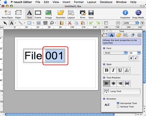 how to print labels on a mac using numbers