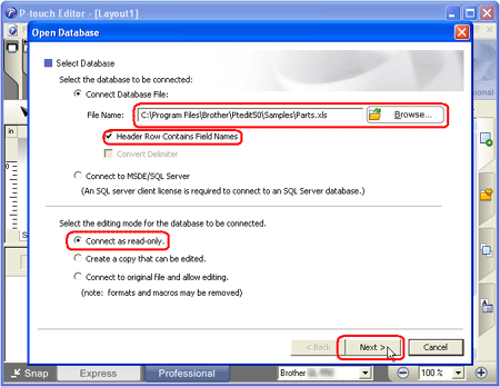 p touch editor 5 0
