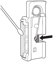 Clean tube cutter blade