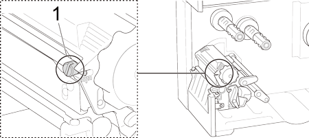 Adjust Ribbon tension