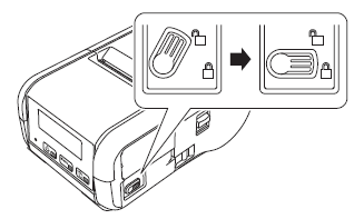 Close the battery cover