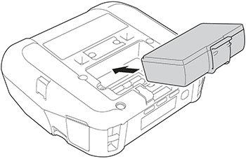 Batterij plaatsen